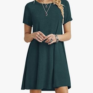 Knee length Tee shirt dress